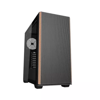 ATX-computerkast Darkflash DS900WS — midi-tower, zonder ventilatoren, zwart