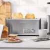 Broodrooster Gastroback Design Pro 4S 2 sneetjes 1500 W zwart roestvrij staal