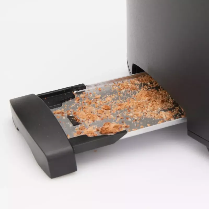 Broodrooster Gastroback Design Pro 4S 2 sneetjes 1500 W zwart roestvrij staal