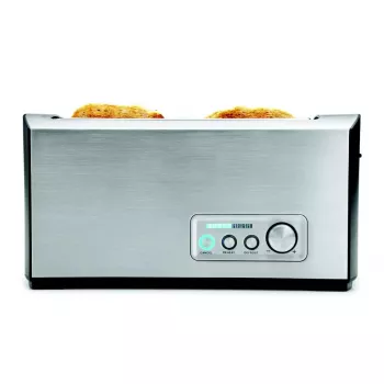 Broodrooster Gastroback Design Pro 4S 2 sneetjes 1500 W zwart roestvrij staal