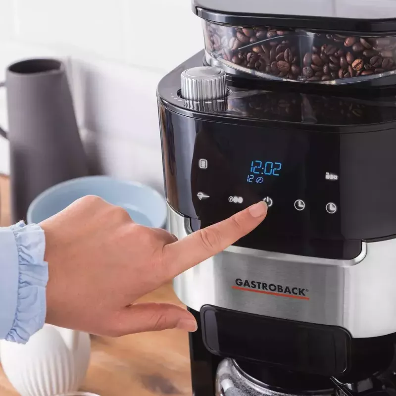 Filterkoffiezetapparaat Gastroback 1,5 L Grind & Brew Pro