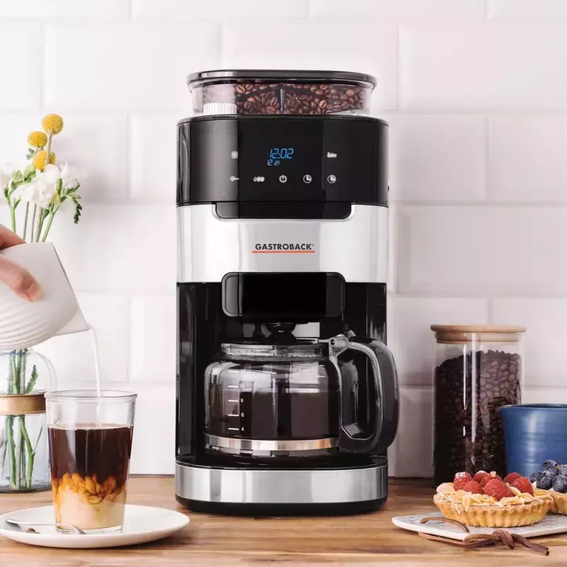 Filterkoffiezetapparaat Gastroback 1,5 L Grind & Brew Pro