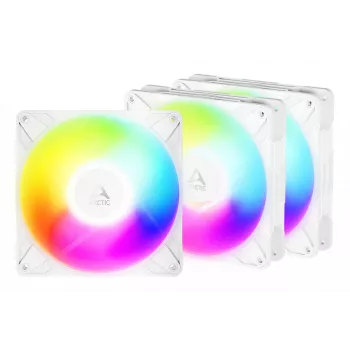 ARCTIC Freezer P14 Pro Reverse A-RGB (wit) - 3-pack - 140 mm A-RGB PWM-ventilator met kabelsplitter