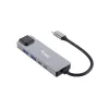 Equip 5-in-1 multifunctionele adapter, 2,5GbE, USB-A x 2, USB-C x 1, USB-C, 100W USB PD