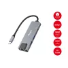 Equip 5-in-1 multifunctionele adapter, 2,5GbE, USB-A x 2, USB-C x 1, USB-C, 100W USB PD