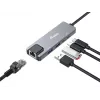 Equip 5-in-1 multifunctionele adapter, 2,5GbE, USB-A x 2, USB-C x 1, USB-C, 100W USB PD