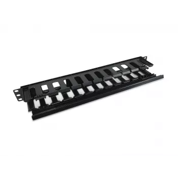 Equip 19 inch rack-mount kabelmanagementpaneel, zwart