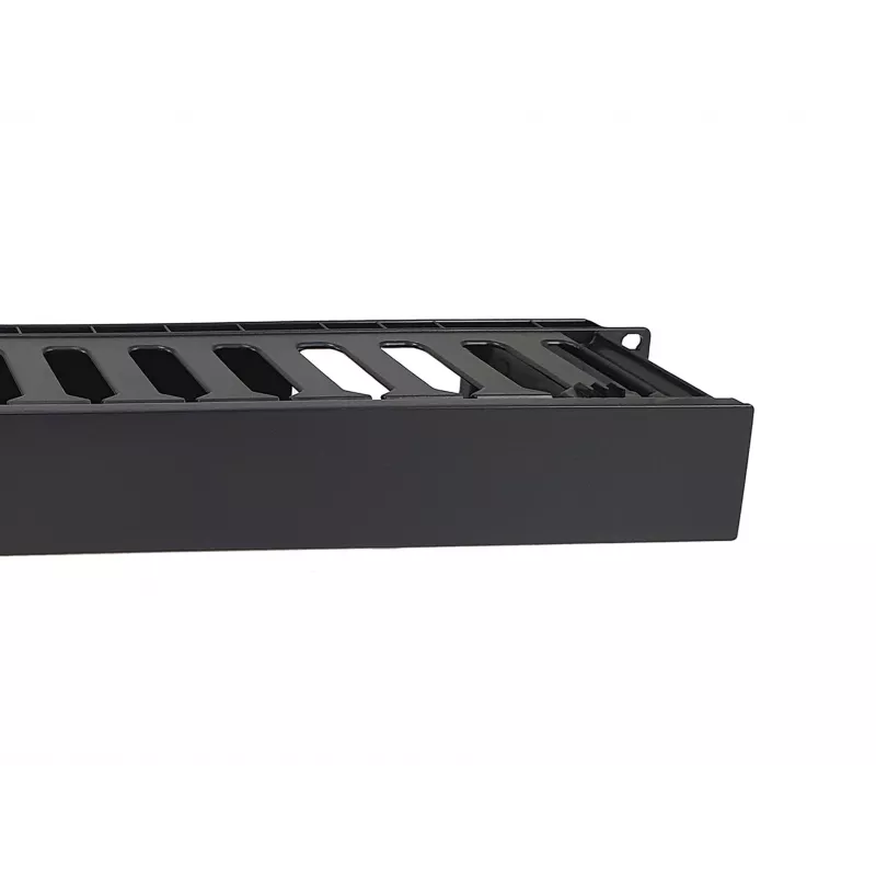 Equip 19 inch rack-mount kabelmanagementpaneel, zwart