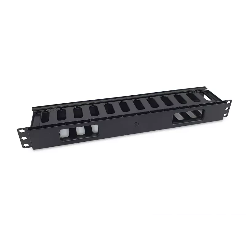 Equip 19 inch rack-mount kabelmanagementpaneel, zwart