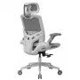 Universele gamingstoel Cougar CGR-SPO-WHW — witte zitting en rugleuning, max. belasting 120 kg, hoogte 1170–1310 mm, breedte 680 mm