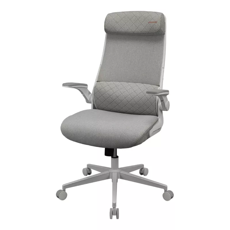 Bureau-/gamingstoel Cougar Stryder — stof, wit; breedte 710 mm, diepte 675 mm, hoogte min. 115 cm