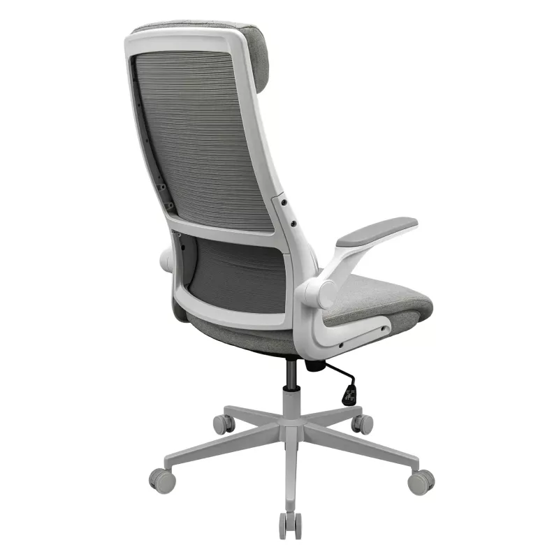 Bureau-/gamingstoel Cougar Stryder — stof, wit; breedte 710 mm, diepte 675 mm, hoogte min. 115 cm