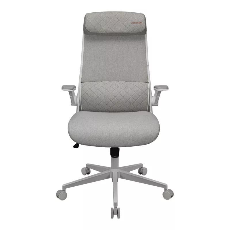 Bureau-/gamingstoel Cougar Stryder — stof, wit; breedte 710 mm, diepte 675 mm, hoogte min. 115 cm
