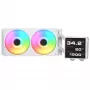 All-in-one CPU-vloeistofkoeler Cougar Poseidon Vistek Pro 240, ARGB, 120-mm-ventilator, wit