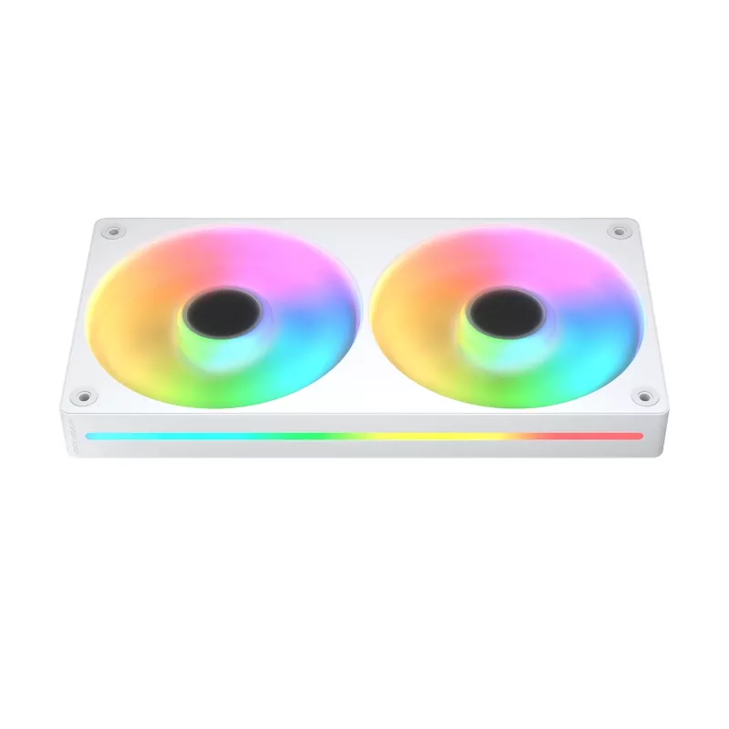 All-in-one CPU-vloeistofkoeler Cougar Poseidon Vistek Pro 240, ARGB, 120-mm-ventilator, wit