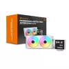 All-in-one CPU-vloeistofkoeler Cougar Poseidon Vistek Pro 240, ARGB, 120-mm-ventilator, wit