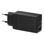 dbramante1928 re-charge IT EU wandlader – 2× USB‑C 65W + 1× USB‑A, binnen, AC, zwart