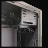 PC micro-tower behuizing LC-Power 2004MB-V3, Micro-ATX/Mini-ITX, zwart, voeding boven, ondersteunt 2×3,5 inch + 2×2,5 inch, USB 3.2 Gen1