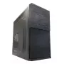 PC micro-tower behuizing LC-Power 2004MB-V3, Micro-ATX/Mini-ITX, zwart, voeding boven, ondersteunt 2×3,5 inch + 2×2,5 inch, USB 3.2 Gen1