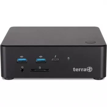 TERRA Micro 7000C GREENLINE Intel® Core™ i7 i7-1355U 16 GB DDR5-SDRAM 500 GB SSD Windows 11 Pro Micro PC Mini-PC zwart