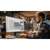 Computermonitor IIYAMA ProLite X2797HSU-B1 27 inch (68,6 cm) Full HD 1920×1080 LED mat 4 ms USB 3.2 Gen 1 luidsprekers VESA zwart