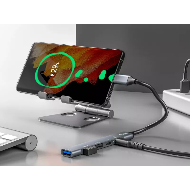 Equip 5-poorts USB 3.0/2.0 hub met USB-C PD