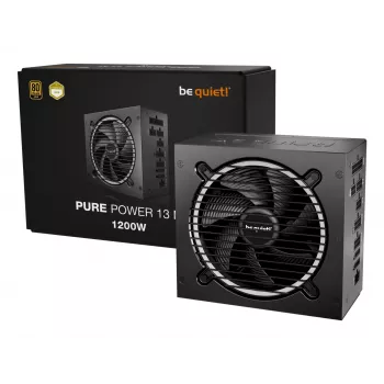 be quiet Pure Power 13 M | 1200W voeding 20+4 pin ATX ATX zwart