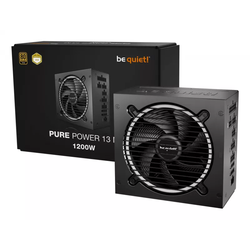 be quiet Pure Power 13 M | 1200W voeding 20+4 pin ATX ATX zwart