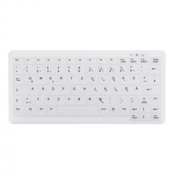 Contour Design Active Key Contour ClassicClean medisch toetsenbord IP68 mini draadloos wit DE C4110