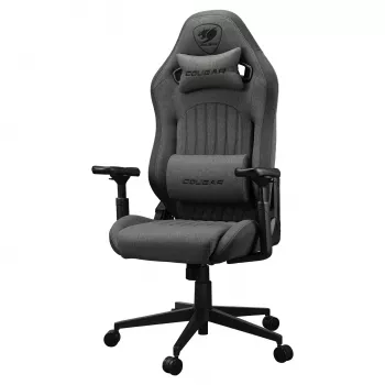 Universele gamingstoel Cougar CGR-EPF-ROG — zwart/grijs, min. hoogte 125 cm, zitoppervlak 710×670 mm, max. 120 kg