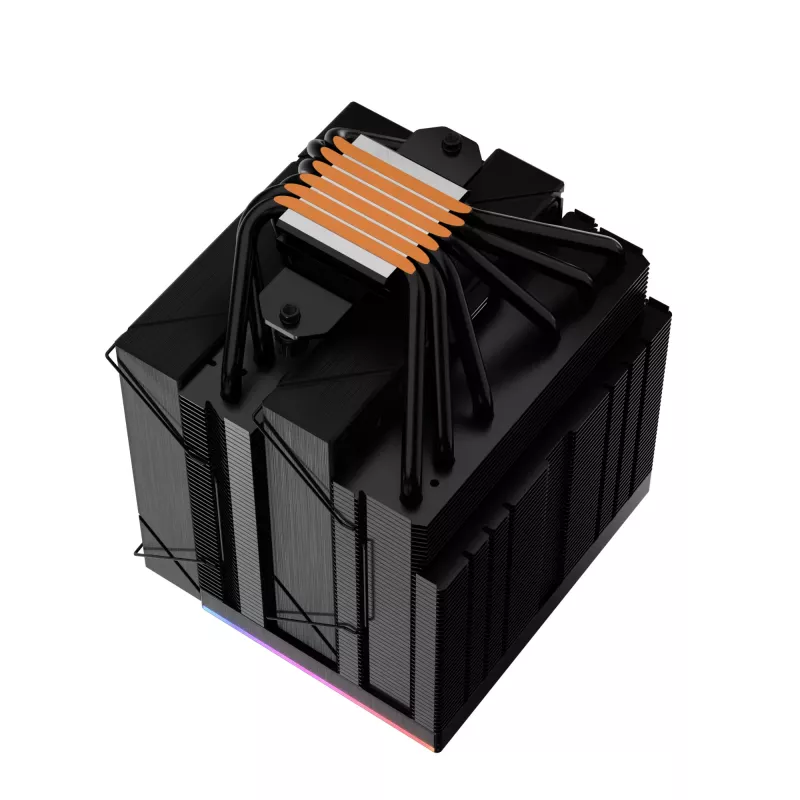 XPG MAESTRO PLUS 62DA CPU-luchtkoeler, luchtkoeler, 12 cm, zwart