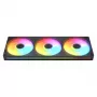 Cougar Unity360-FB single-frame 360 ARGB PWM Forward, 120mm×3, 700–2500 RPM, FDB, 5.4 mmH2O, zwart