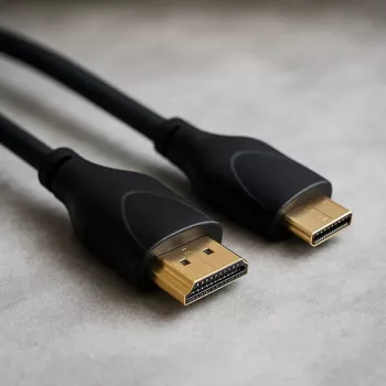 HDMI-kabel Ethernet A -> Mini C st/st 1,00 m slank DELOCK 83132