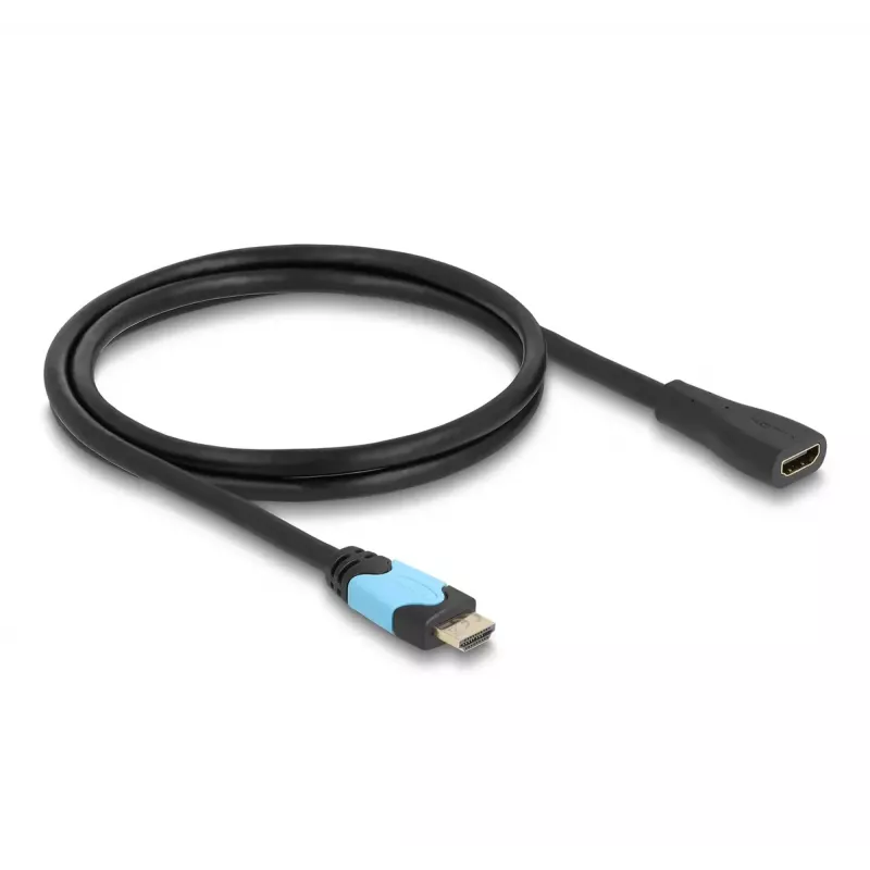DeLOCK High Speed HDMI-verlengkabel 48 Gbit/s 8K 60 Hz 1 m