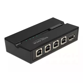 DeLOCK 11493 computer-datenschakelaar zwart USB Type-A Type-B 0,48 Gbit/s
