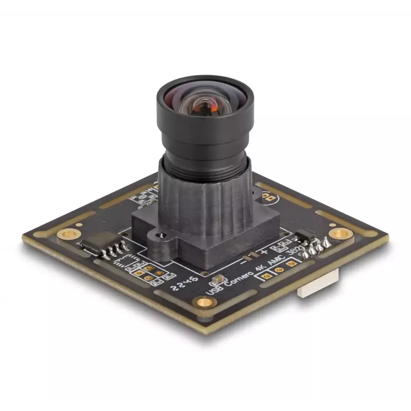 Webcam DeLOCK 12073 8.3 MP 3840 x 2160 USB 2.0 zwart
