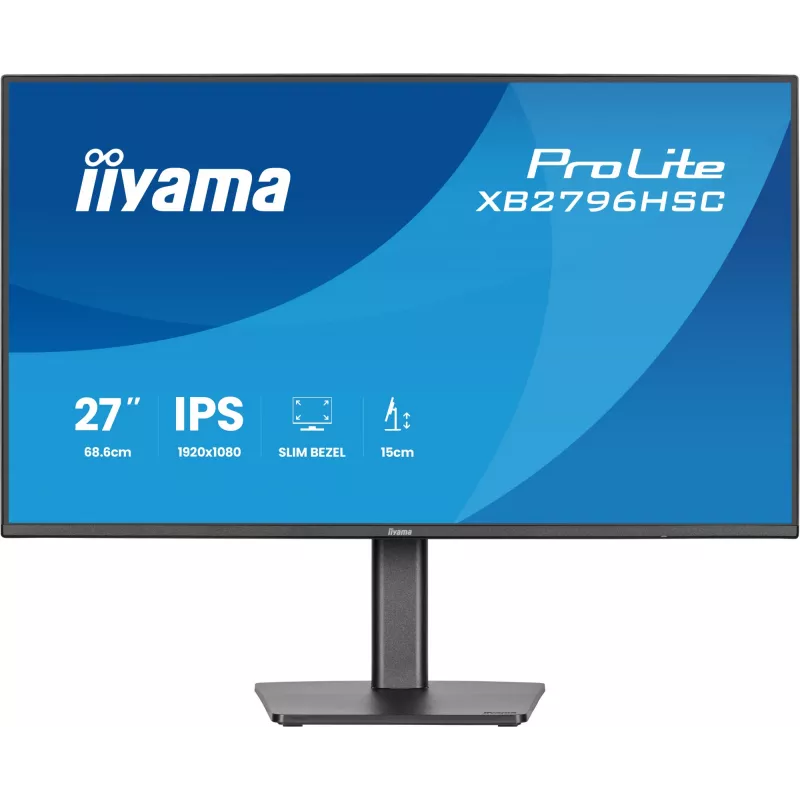 iiyama ProLite XB2796HSC-B1 computermonitor 68,6 cm (27 inch) 1920 x 1080 pixel Full HD LED zwart