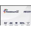 IIYAMA 32 inch ProGraphic HB3201UHSNP-B1 4K UHD IPS LCD-monitor met USB-C en DisplayPort