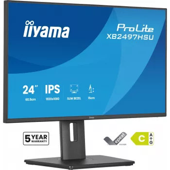 iiyama ProLite XB2497HSU-B1 computermonitor 60,5 cm (23,8 inch) 1920 x 1080 pixel Full HD LED zwart