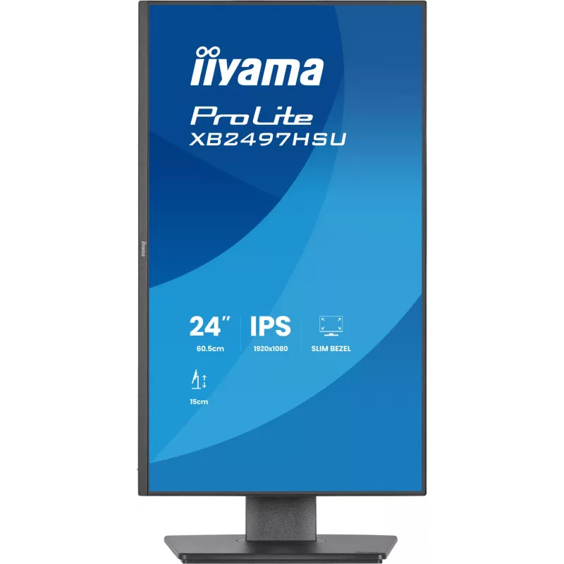 iiyama ProLite XB2497HSU-B1 computermonitor 60,5 cm (23,8 inch) 1920 x 1080 pixel Full HD LED zwart