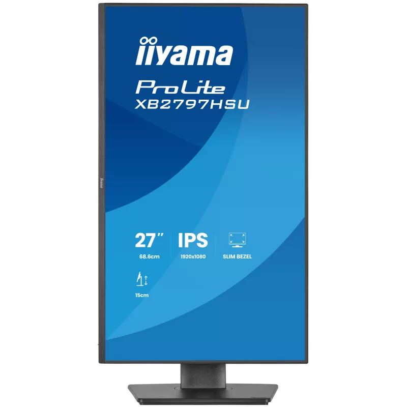 iiyama ProLite XB2797HSU-B1 computermonitor 68,6 cm (27 inch) 1920 x 1080 pixel Full HD LED zwart