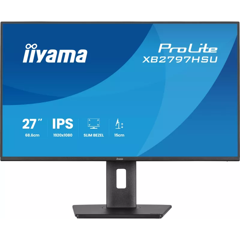 iiyama ProLite XB2797HSU-B1 computermonitor 68,6 cm (27 inch) 1920 x 1080 pixel Full HD LED zwart