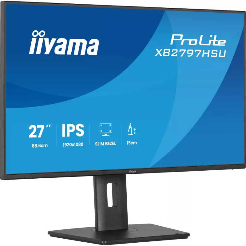 iiyama ProLite XB2797HSU-B1 computermonitor 68,6 cm (27 inch) 1920 x 1080 pixel Full HD LED zwart