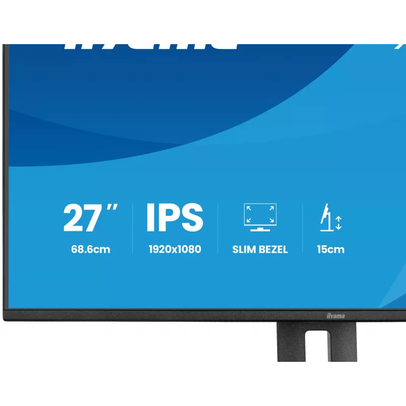 iiyama ProLite XB2797HSU-B1 computermonitor 68,6 cm (27 inch) 1920 x 1080 pixel Full HD LED zwart