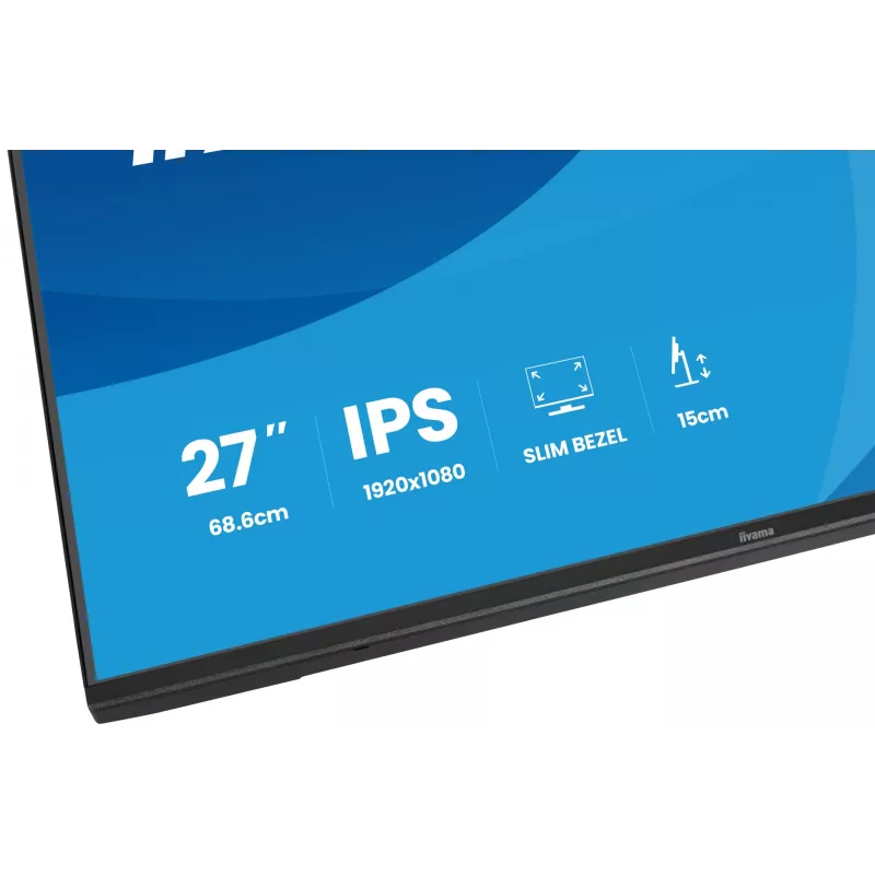 iiyama ProLite XB2797HSU-B1 computermonitor 68,6 cm (27 inch) 1920 x 1080 pixel Full HD LED zwart