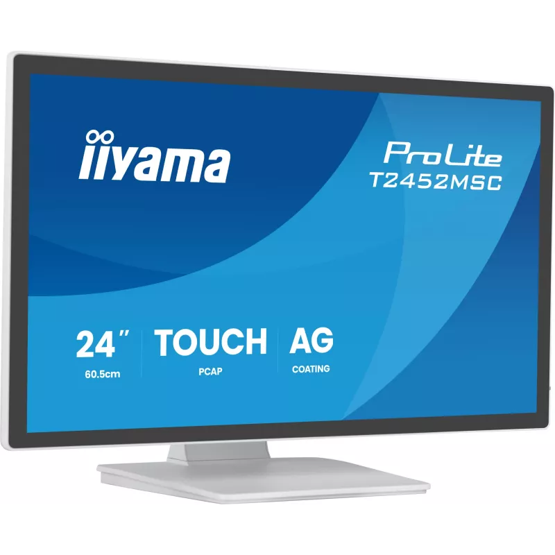 iiyama ProLite T2452MSC-W1AG computermonitor 60,5 cm (23,8 inch) 1920 x 1080 pixel Full HD LED touchscreen wit