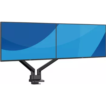 Monitor-tafelsteun IIYAMA DS4002C-B1 voor 61–81,3 cm (24–32 inch) beeldschermen, VESA 75×75–100×100, klem/tafeldoorvoer, zwart