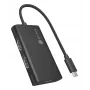 ICY BOX adapter USB Type-C naar 3x HDMI, USB 3.2 Gen 2 (3.1 Gen 2) Type-C, HDMI, 10000 Mbit/s, 144 Hz, 3840 x 2160, 7680 x 4320, 7680 x 4320 pixels