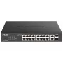 D-Link DGS-1100-18PV2 netwerkswitch managed L2 Gigabit Ethernet (10/100/1000) Power over Ethernet (PoE) 1U zwart