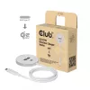 Draadloze oplader club 3d CAC-3026 25W Qi2 magnetisch pad, Qi 2.2 MagSafe compatibel, 1 m kabel, wit